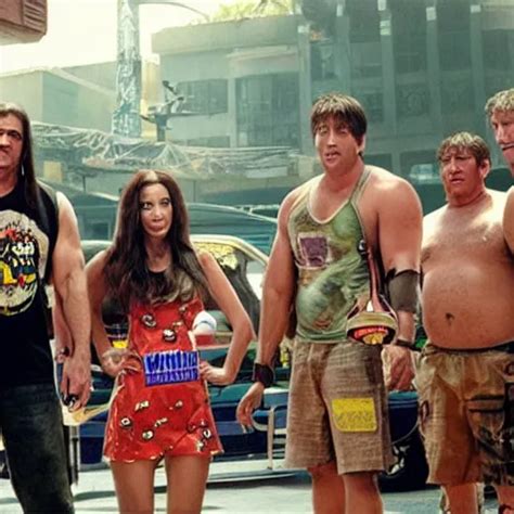 Idiocracy movie still | Stable Diffusion