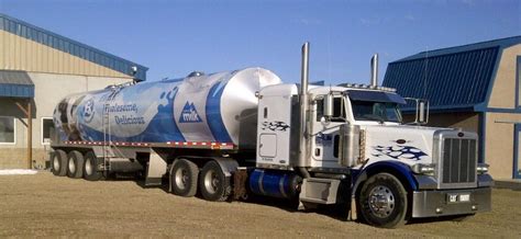 How does the milk get transported from the farm to the processor? - Alberta Milk