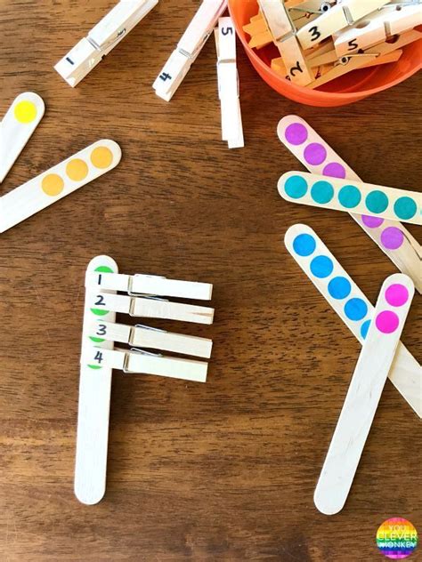 50 OF THE BEST WAYS TO USE CRAFTS STICKS FOR LEARNING | Craft stick ...