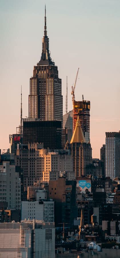 Panoramic photography of sunset at the city photo – Free New york Image ...