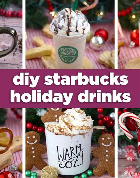 11 DIY Starbucks Drinks for the Holidays | Mind Over Munch