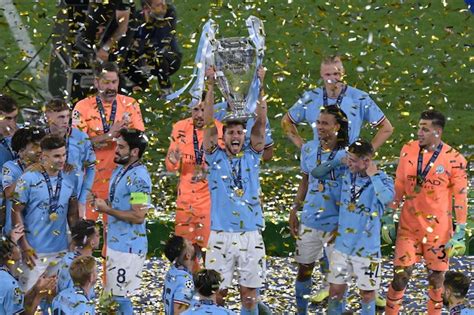 Manchester City win first Champions League trophy, complete historic treble