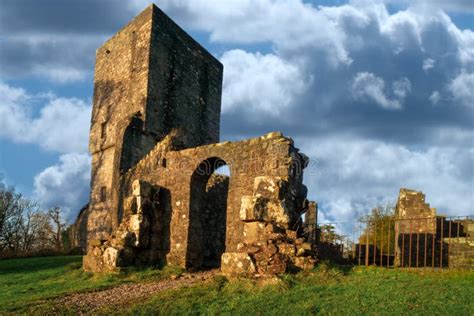 Mugdock Castle. Stronghold of the Clan Graham. Scotland. U.K Stock ...