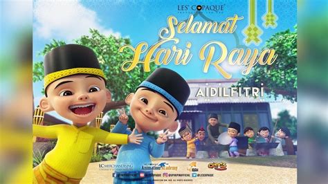 Gambar Upin Ipin Hari Raya Idul Fitri / Bacaan Bilal Sebelum Khatib Naik Mimbar Idul Fitri Â ...