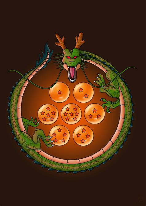 Eternal Dragon Shenron - Dragon Ball Fan Art - How to Draw Tutorials ...