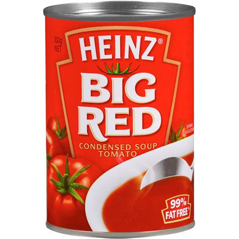 Heinz Big Red Tomato Soup Big Red Tomato Condensed 300g | Woolworths