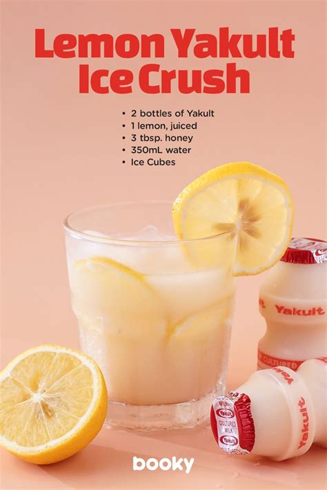 Booky’s Best Yakult Recipes | Refreshing drinks recipes, Iced drinks recipes, Drink recipes ...