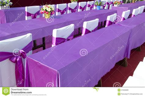 Purple ribbon chair stock photo. Image of formal, flower - 41025600