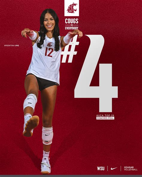 WSU Volleyball Earns Highest Ranking In Program History At #4-Jen ...