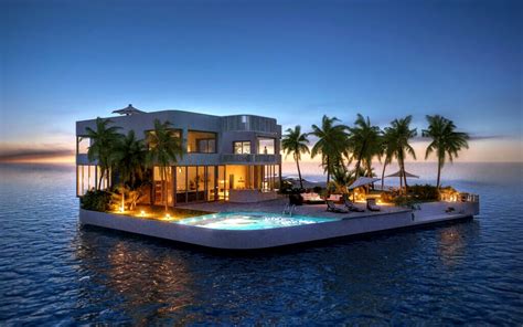 5 amazing luxurious floating homes