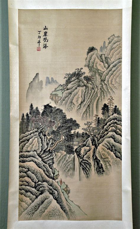 Beautiful Chinese Paintings: Vintage Shan-shui Classic Chinese Scroll ...