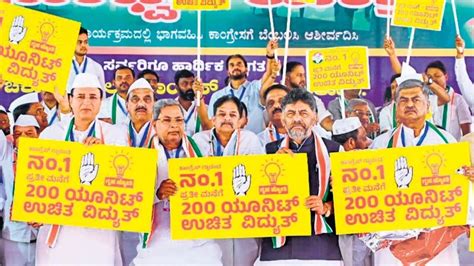 Congress promises 200 units free power in Karnataka | Latest News India ...