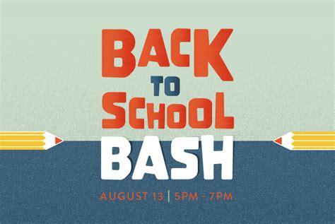 Back to School Bash