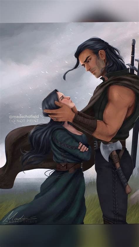 Lorcan & Elide Lochan are everything!🔥💖🖤 We need more of them Art ...