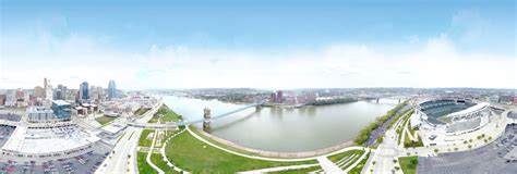 Cincinnati Riverfront 360 Panorama | 360Cities