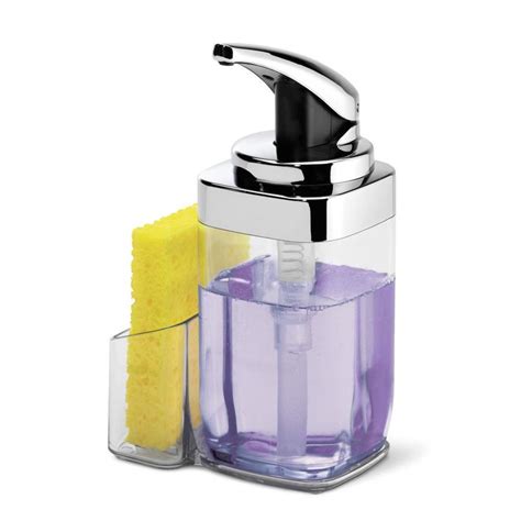 Simplehuman Chrome Soap and Lotion Dispenser at Lowes.com