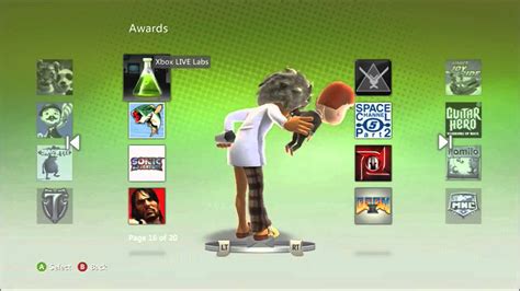 Xbox Live Labs - Avatar Awards - YouTube