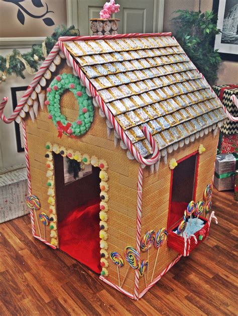 @Home Family Life-size #GingerBreadHouse #DIY @Kenneth Wingard Wingard ...