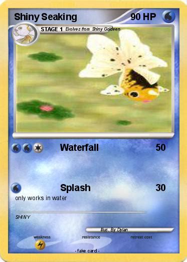 Pokémon Shiny Seaking - Waterfall - My Pokemon Card