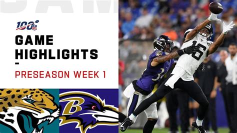 Jaguars vs. Ravens Preseason Week 1 Highlights | NFL 2019 - YouTube