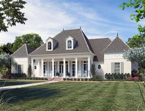 4 Bedroom Louisiana Style House Plan With Safe Room