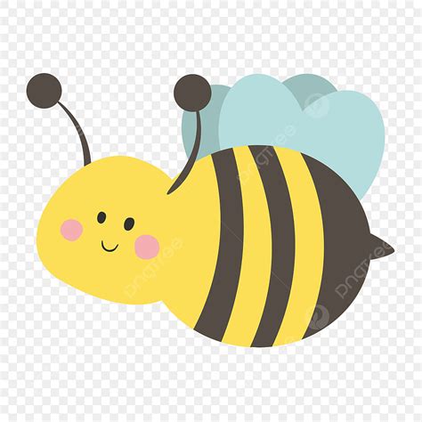 Bee Illustration Clipart Transparent PNG Hd, Cute Bee Cartoon Illustration, Bee Clipart, Cute ...