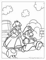 25 Princess Peach Coloring Pages Free PDF Printables  Mario coloring sketch template