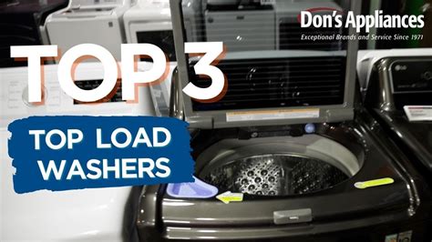 Top Rated Top Load Washers | Washer Review - YouTube