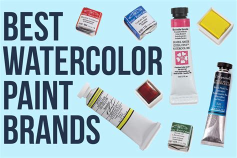 Best Watercolor Paint Brands for Artists & Beginners: find best deals for watercolor paints