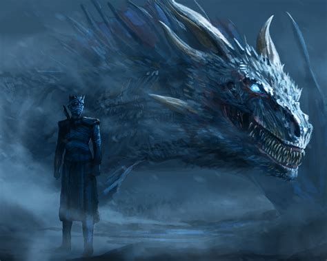 Night King Blue Eyes White Dragon, HD Tv Shows, 4k Wallpapers, Images ...