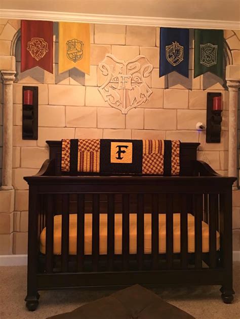 Parents Design a Magical Harry Potter-Themed Nursery for Their Baby