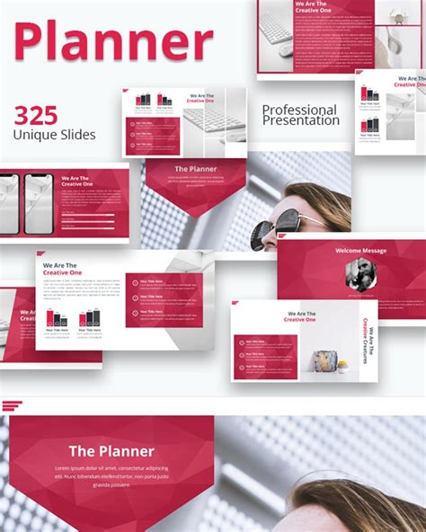 The Planner Google Slides #81191 - TemplateMonster