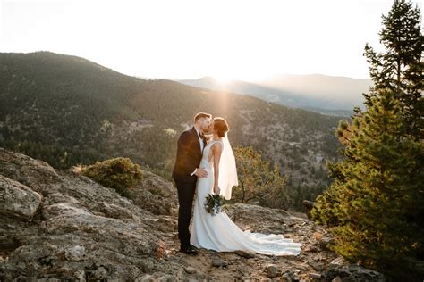 Mountain Modern Wedding | Idaho Springs Real Wedding