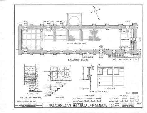 Mission San Gabriel Arcangel Floor Plans | Viewfloor.co