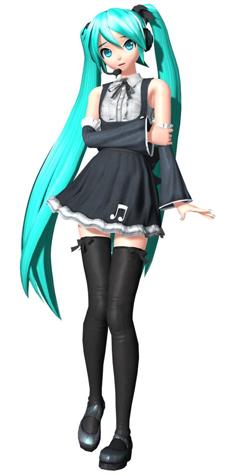 Hatsune Miku : Gothic [Project DIVA] | ボカロ 画像, ギャル かわいい, 初音ミク 可愛い