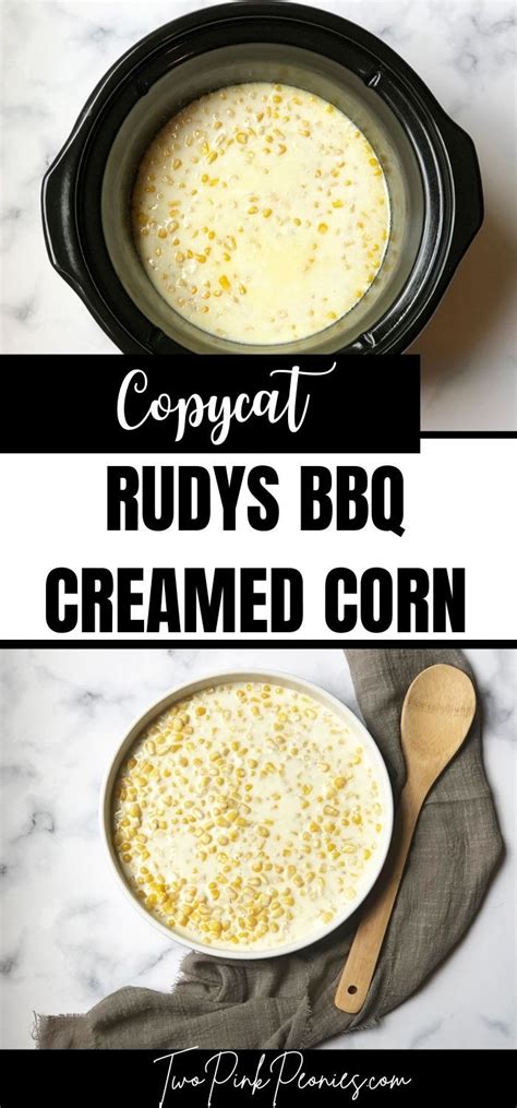 Copycat Rudy's Creamed Corn Crockpot | Cream corn recipe crock pot, Recipes, Sweet corn recipes