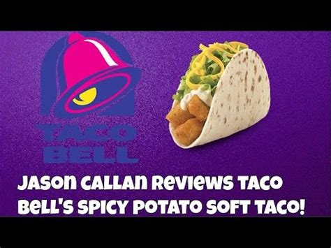 Taco Bell spicy potato soft taco - YouTube