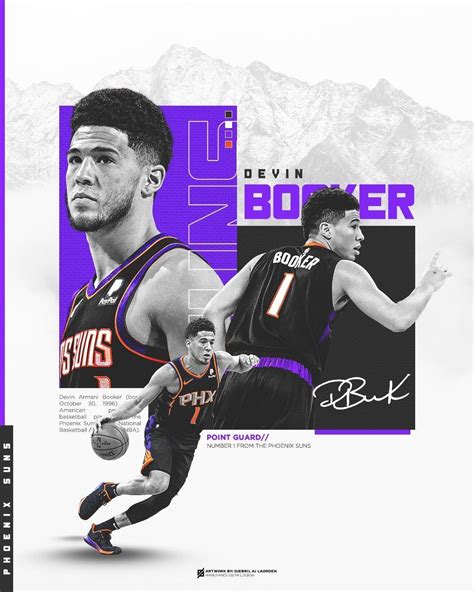 devin booker | Devin booker, Sports design inspiration, Sport poster design