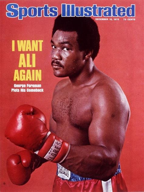 George Foreman, Heavyweight Boxing Sports Illustrated Cover by Sports ...