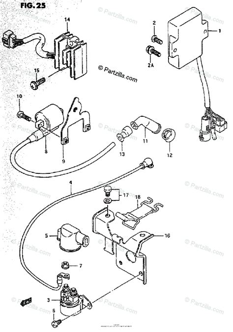 Suzuki ATV 1997 OEM Parts Diagram for ELECTRICIAL | Partzilla.com