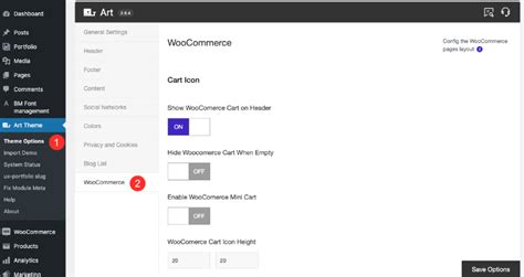 How to Set WooCommerce Cart icon, Product page layout etc - SeaTheme Documentation SeaTheme ...