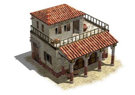 Roman house, Ancient houses, Village house design