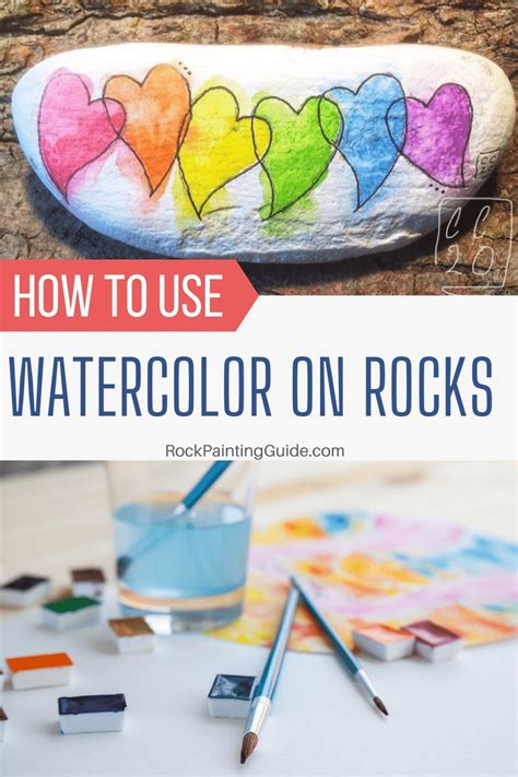 How to Paint Watercolors on Rocks with 3 Easy Ideas