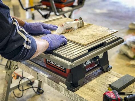 Ridgid 7-Inch Tile Saw R4021 Review - Pro Tool Reviews