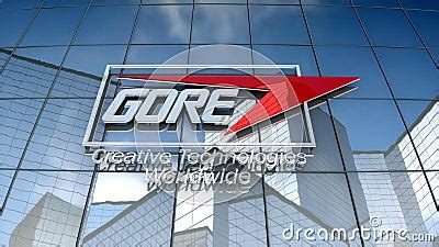 Editorial, W.L. Gore & Associates Logo on Glass Building. Stock Footage - Video of gore ...