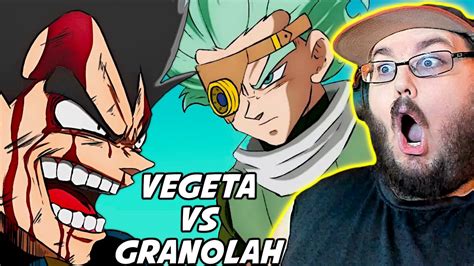 Dragon Ball Super Ultra Ego Vegeta Vs Granolah Fan-Animation Trailer (By @KhTOON) #dbs REACTION ...