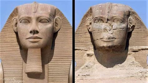 Amazing Photoshop restoration for the great Sphinx of Giza | Ancient egyptian artifacts, Ancient ...