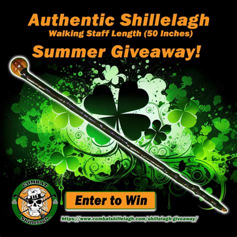 Shillelagh Winter Giveaway! - Combat Shillelagh