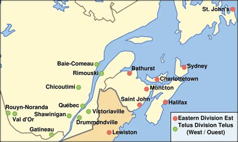 Qmjhl Team Locations - MapSof.net