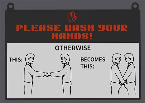 Funny Bathroom Wash Hands Sign by zeee3d - MakerWorld